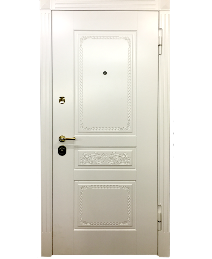 Дверь стальная МДФ панель с натуральным шпоном 1118