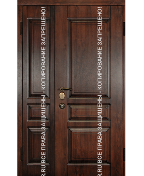 Дверь железная офисная МДФ/МДФ 0002 Дверь железная офисная МДФ/МДФ 0002