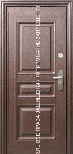 Входная утеплённая дверь МДФ/МДФ 3126 Входная утеплённая дверь МДФ/МДФ 3126