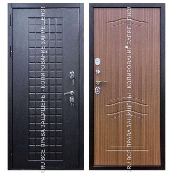 Стальная взломостойкая дверь МДФ/МДФ 3107 Стальная взломостойкая дверь МДФ/МДФ 3107